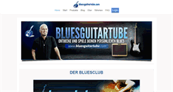 Desktop Screenshot of bluesguitartube.com