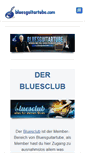 Mobile Screenshot of bluesguitartube.com